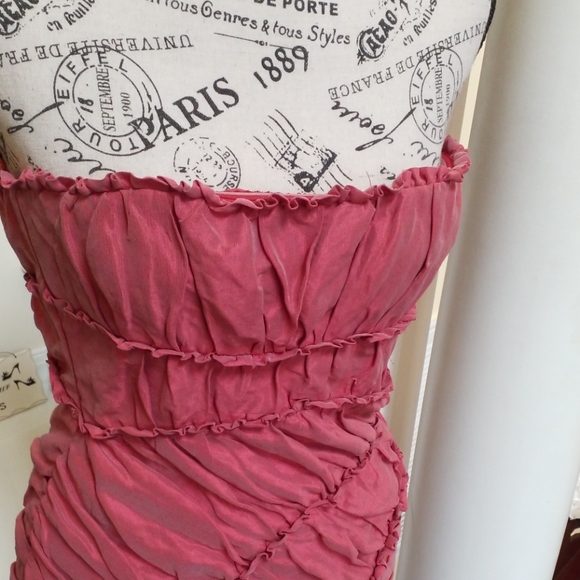 Bcbg Strapless Mini Dress - Picture 2 of 4